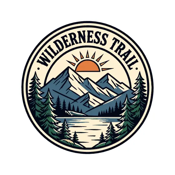 Wilderness Trail Mountain Sunrise Badge