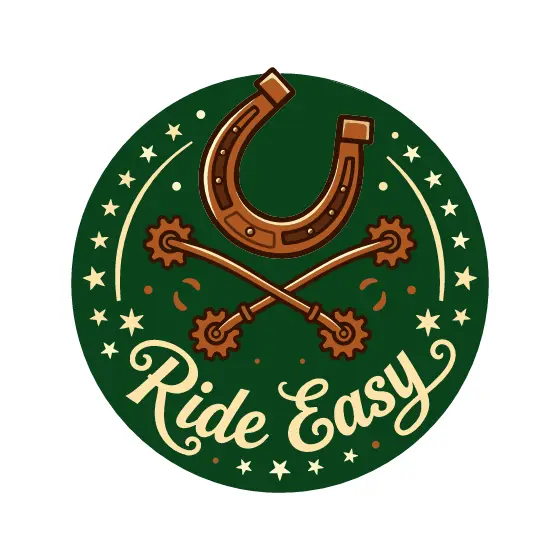 Horseshoe and Spurs Green Circle
