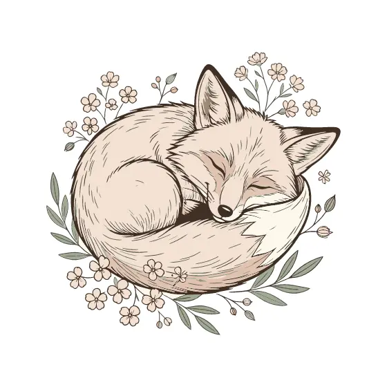 Sleeping Fox Tail Wrap Variation