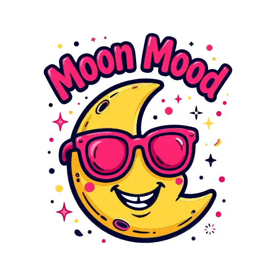Pink Moon Mood with Yellow Sunglasses