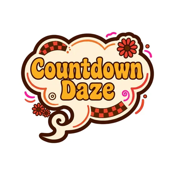 Countdown Daze Speech Bubble Badge