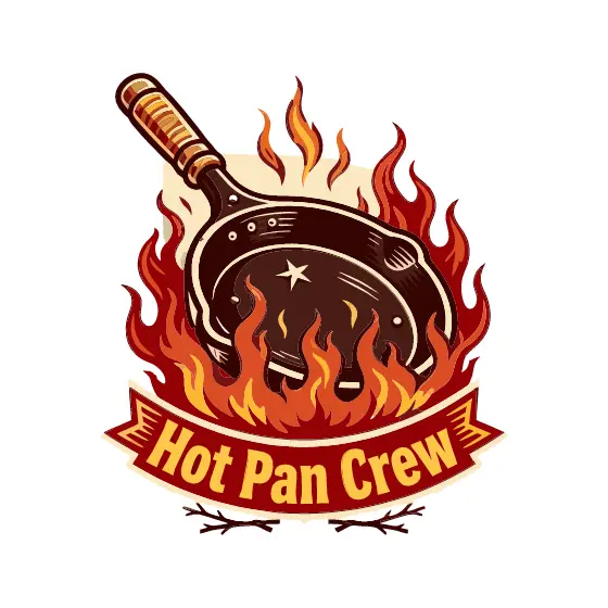 Tilted Skillet With Star Hot Pan Crew